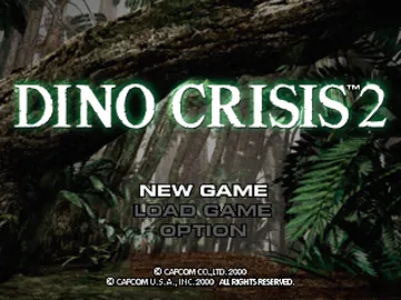 Dino Crisis 2 (JP) screen shot title